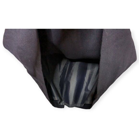 Vintage Sag Harbor Navy Blue Lined Wool Pencil Skirt Size 14 - Picture 4 of 12